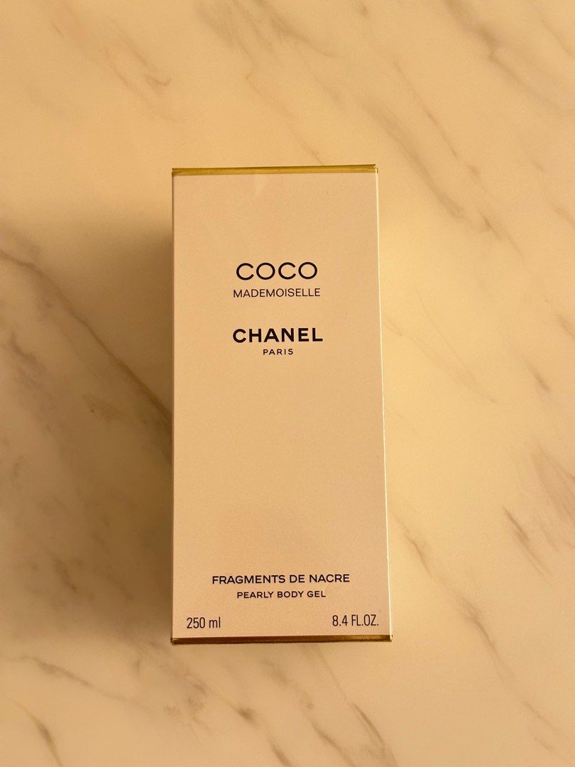 Chanel Coco Mademoiselle pearly body gel 250ml, 美容＆個人護理, 沐浴＆身體護理, 沐浴及身體護理-  身體護理- Carousell