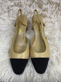 Chanel Slingback w/ 👠 heels 2inch 37euro