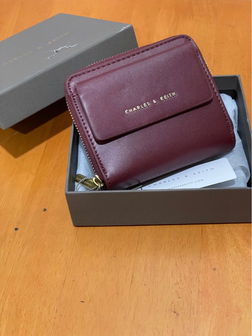 Charles and keith wallet women sales