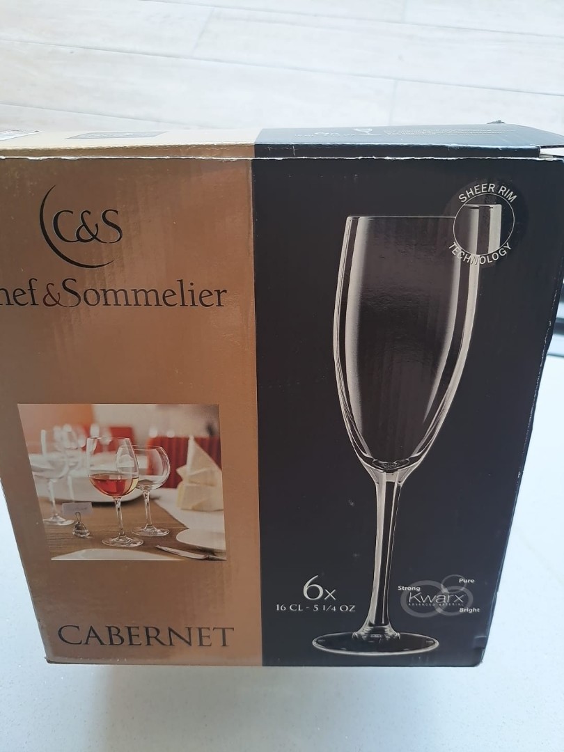 6 C&S Chef & Sommelier 16cl 5 1/4 oz Cabernet Champagne