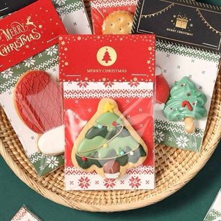 50PCS Christmas Cookie Tins with Lid, Foil Treat Containers for Holiday  Gift Giving and Food Storage,Christmas Cookie Containers - AliExpress