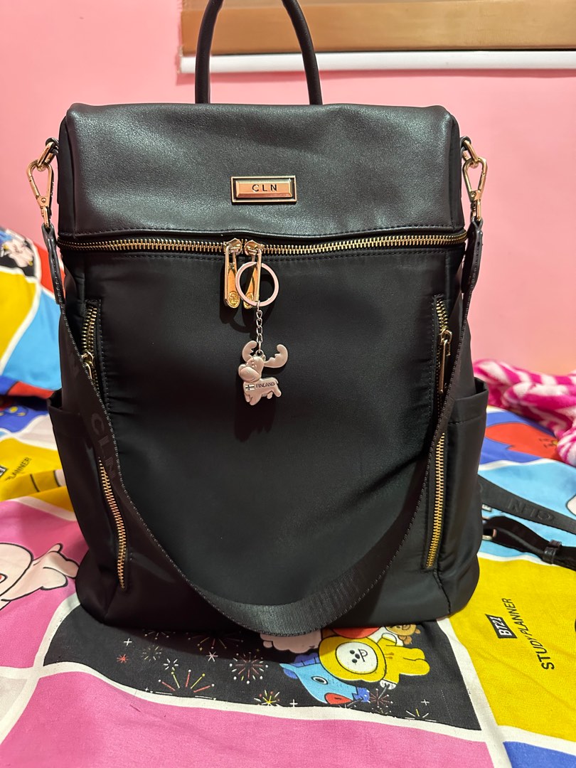 CLN BACKPACK BLACK, Women's Fashion, Bags & Wallets, Backpacks on Carousell