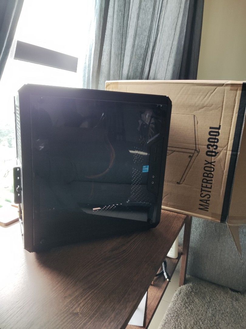 Cooler Master Q300L Atx case,free 550w psu, Computers & Tech, Parts