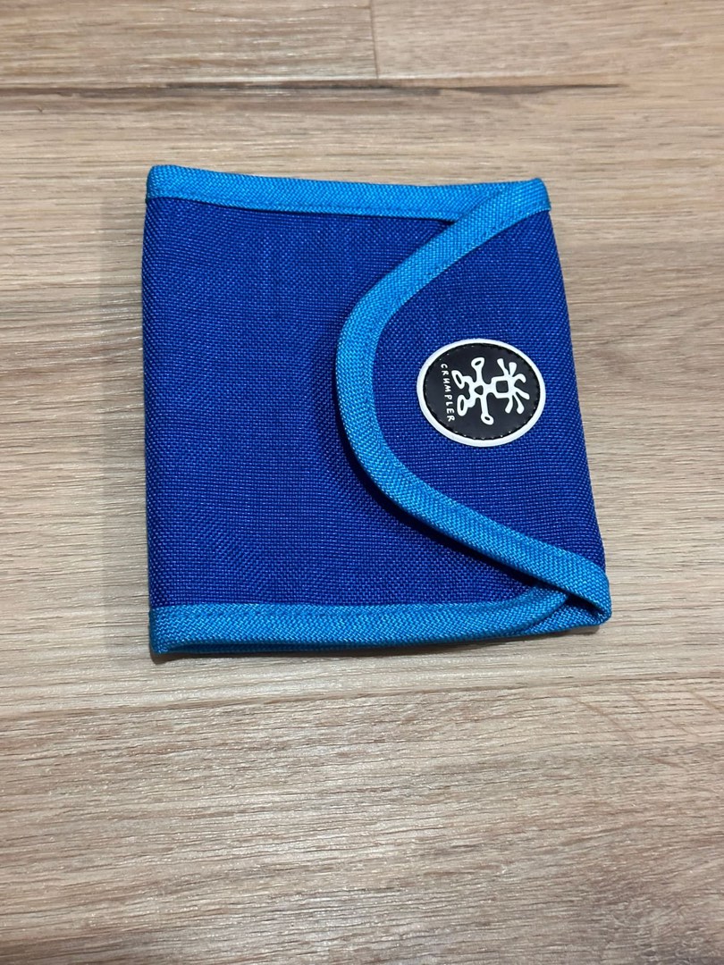 Crumpled Velcro wallet, Men's Fashion, Watches & Accessories, Wallets