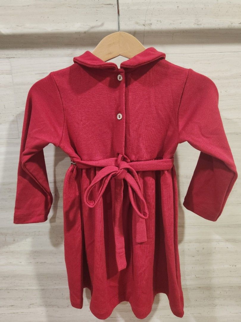CUTE Red Dress 18 months for Autumn winter Babies Kids