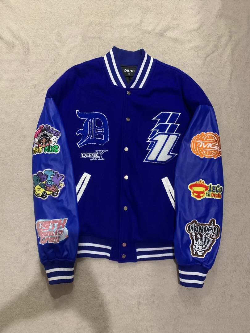 DBTK x MANILA GREY Letterman Jacket, Men's Fashion, Coats, Jackets and