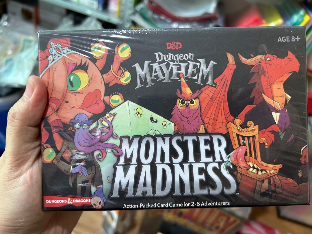 D&D Dungeon Mayhem Monster Madness, Hobbies & Toys, Toys & Games on