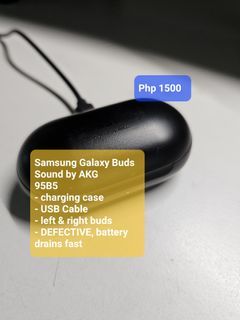 Defective Samsung Galaxy Buds 95B5
