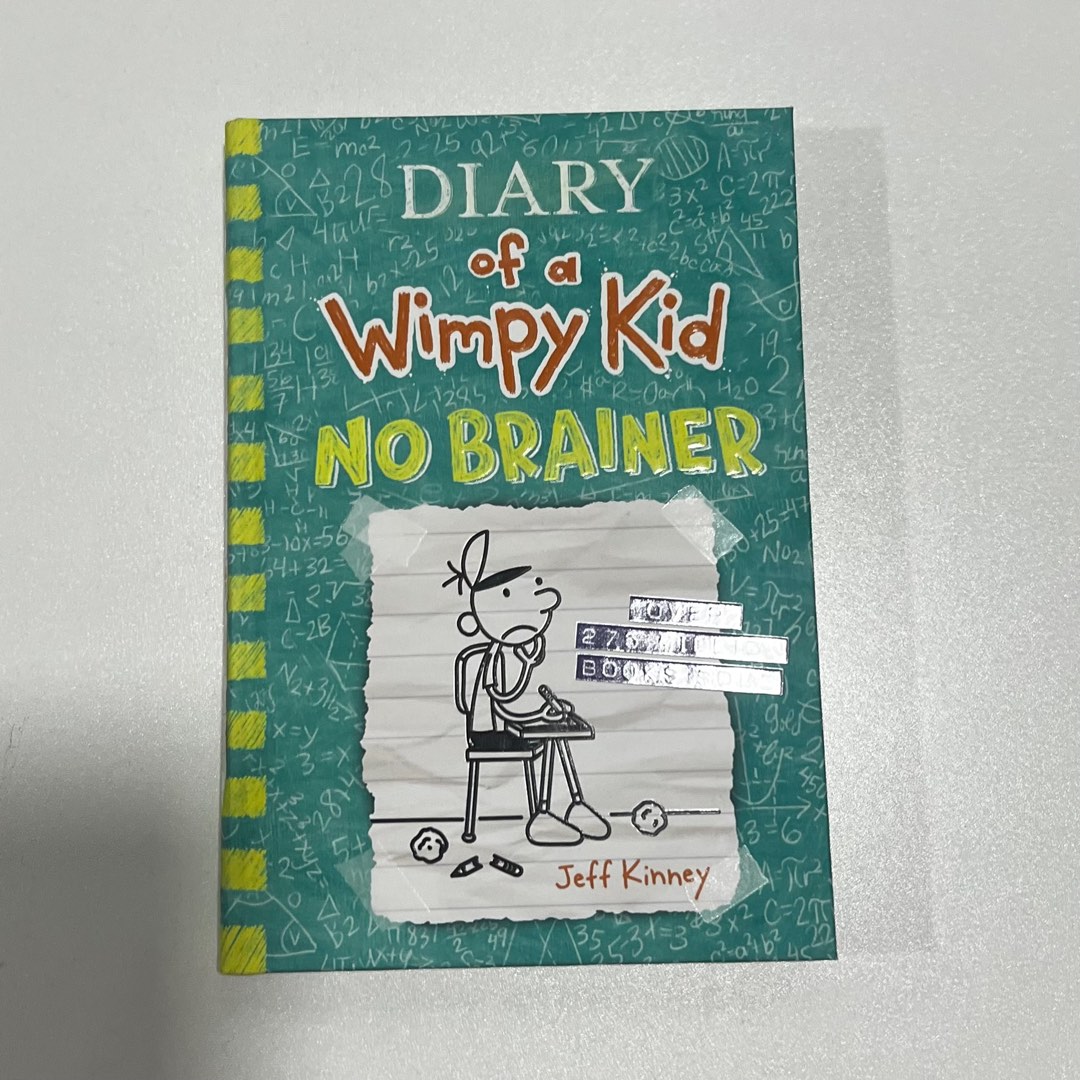 Diary of A Wimpy Kid Book 18: No Brainer, Hobbies & Toys, Books