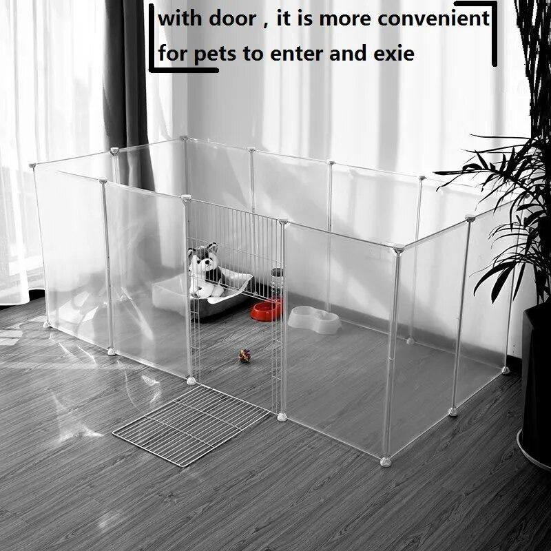 DIY Animal Cat Crate Cave Dog Fences Pet Playpen Multifunctional