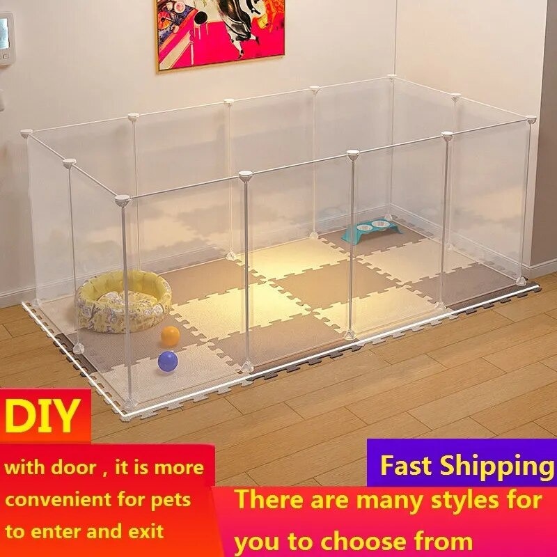 diy-animal-cat-crate-cave-dog-fences-pet-playpen-multi-functional