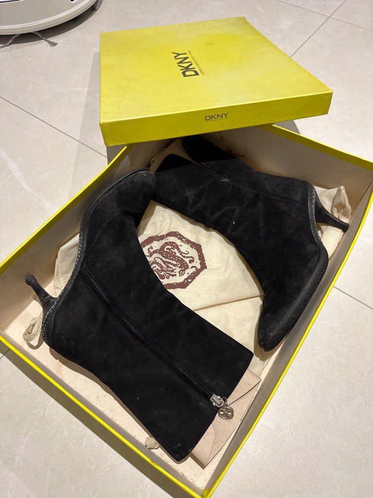 dkny suede bag