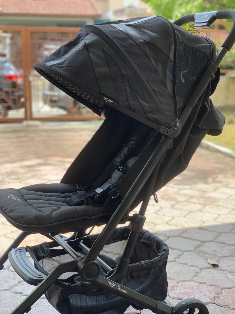 Easywalker Mini XS Stroller Oxford Black Babies Kids Going