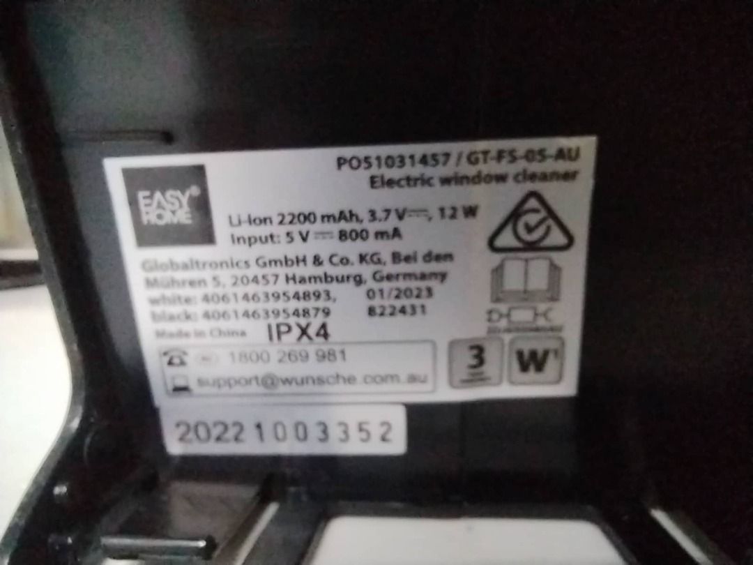 Electric Window Cleaner Easy Home, Furniture & Home Living, Cleaning