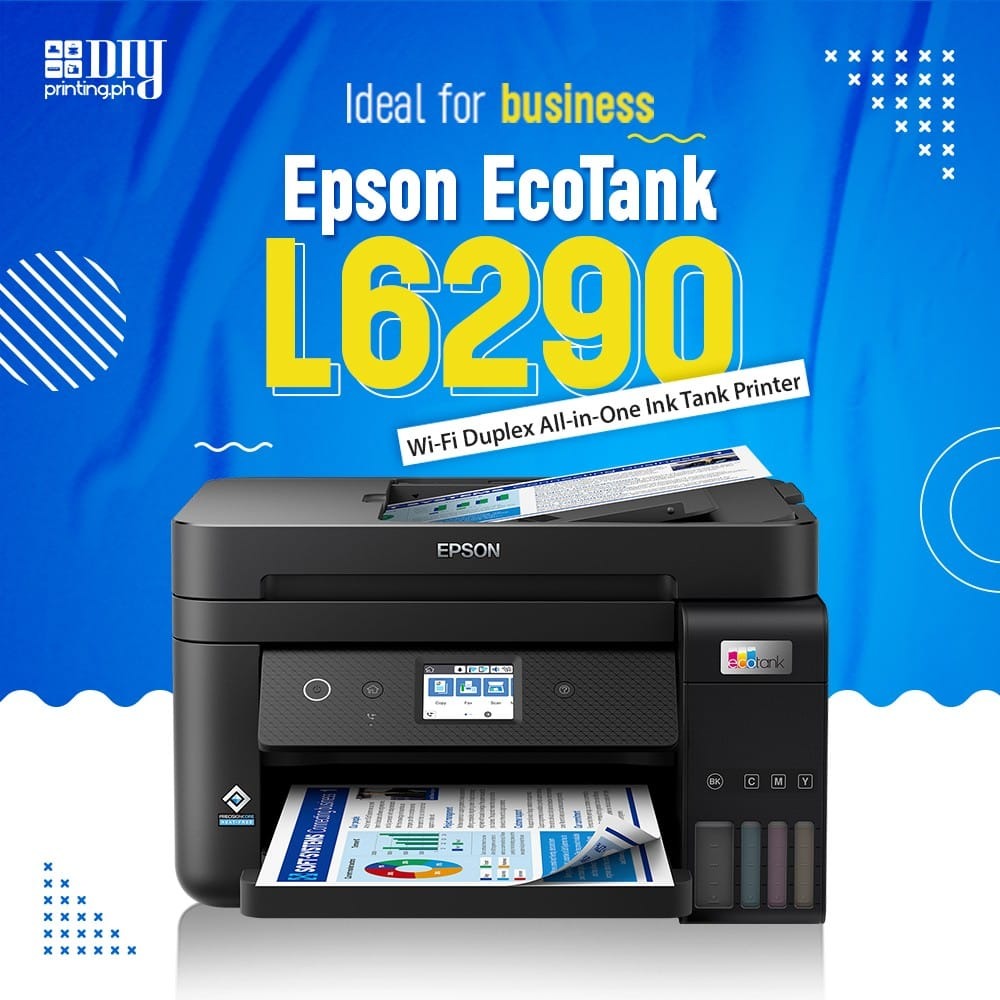 EpsonL6290 A4 WiFi Duplex AllinOne Ink Tank Printer with ADF