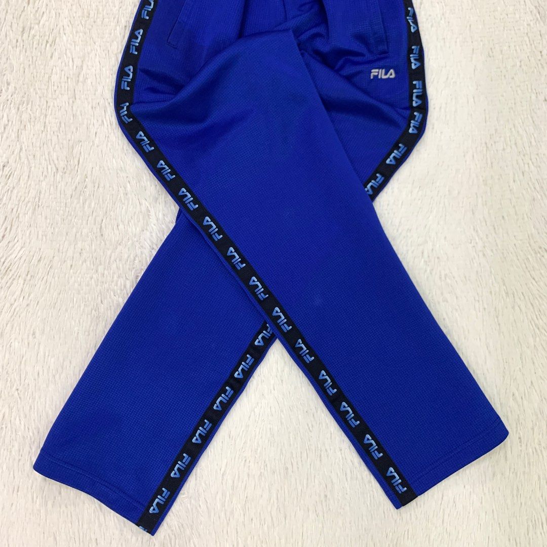 Fila side deals tape pants