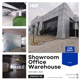 FOR RENT: Showroom, Office, & Warehouse 1420 sqm Commercial Space in Makati City