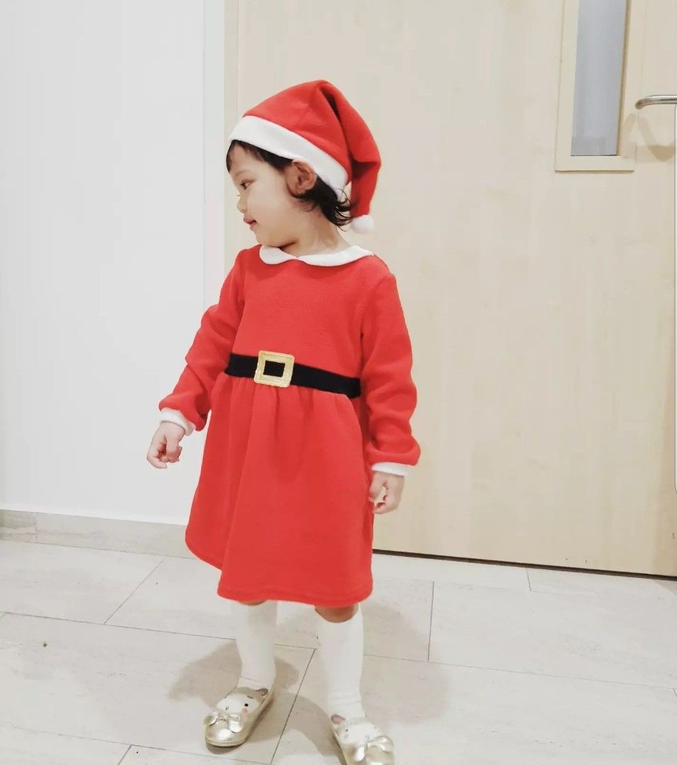 Free Courier H M Xmas Santarina Outfit costume Christmas Party