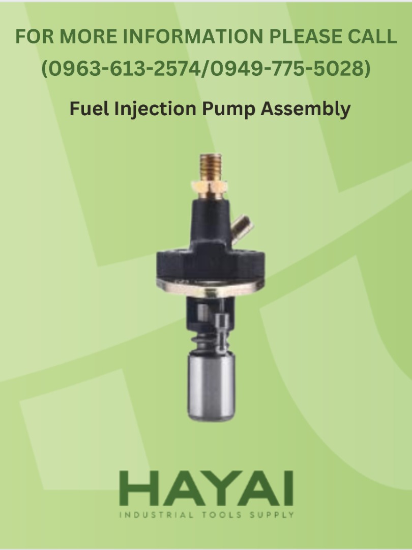 Fuel Injection Pump Assembly, Commercial & Industrial, Construction