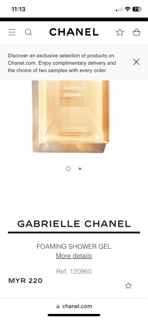Gabrielle Chanel, Beauty & Personal Care, Bath & Body, Bath on