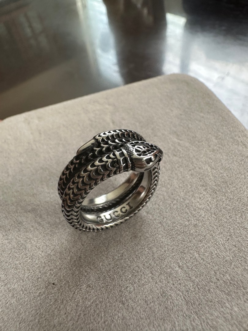 Garden Snake ring not gucci