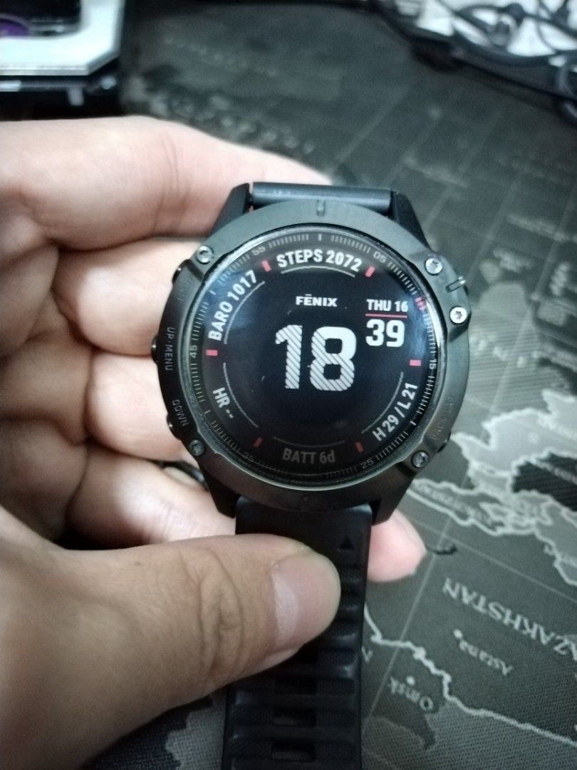 Garmin Fenix 6 Sapphire Aeco set