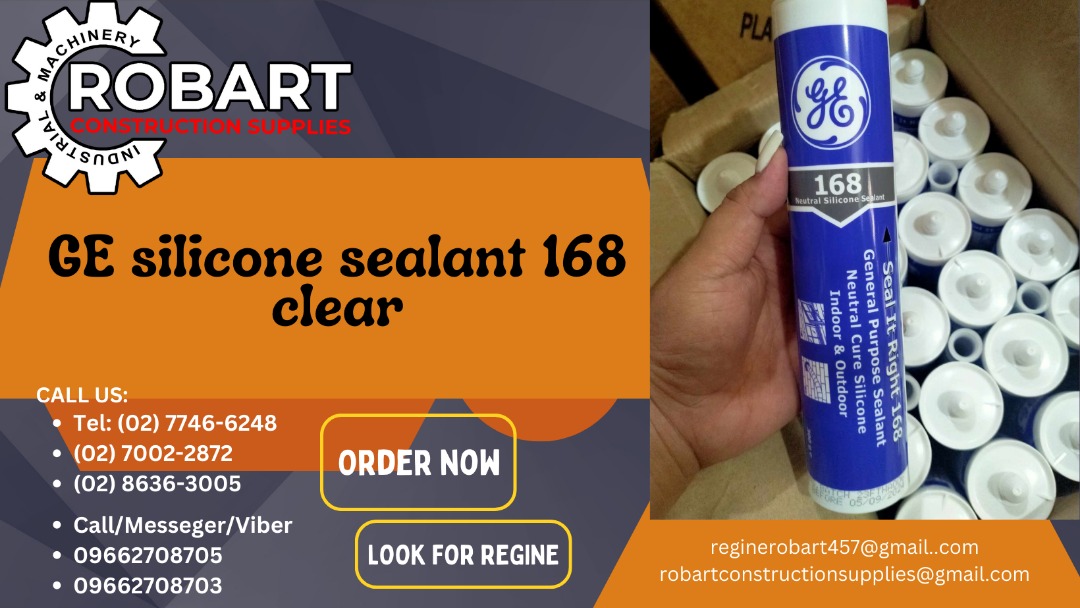 GE silicone sealant 168 clear, Commercial & Industrial, Construction
