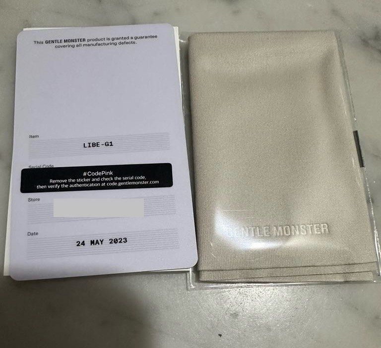 Gentle Monster LIBE G1, Men's Fashion, Watches & Accessories, Sunglasses & Eyewear on Carousell