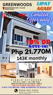 Greenwoods Pasig City House & Lot for Sale