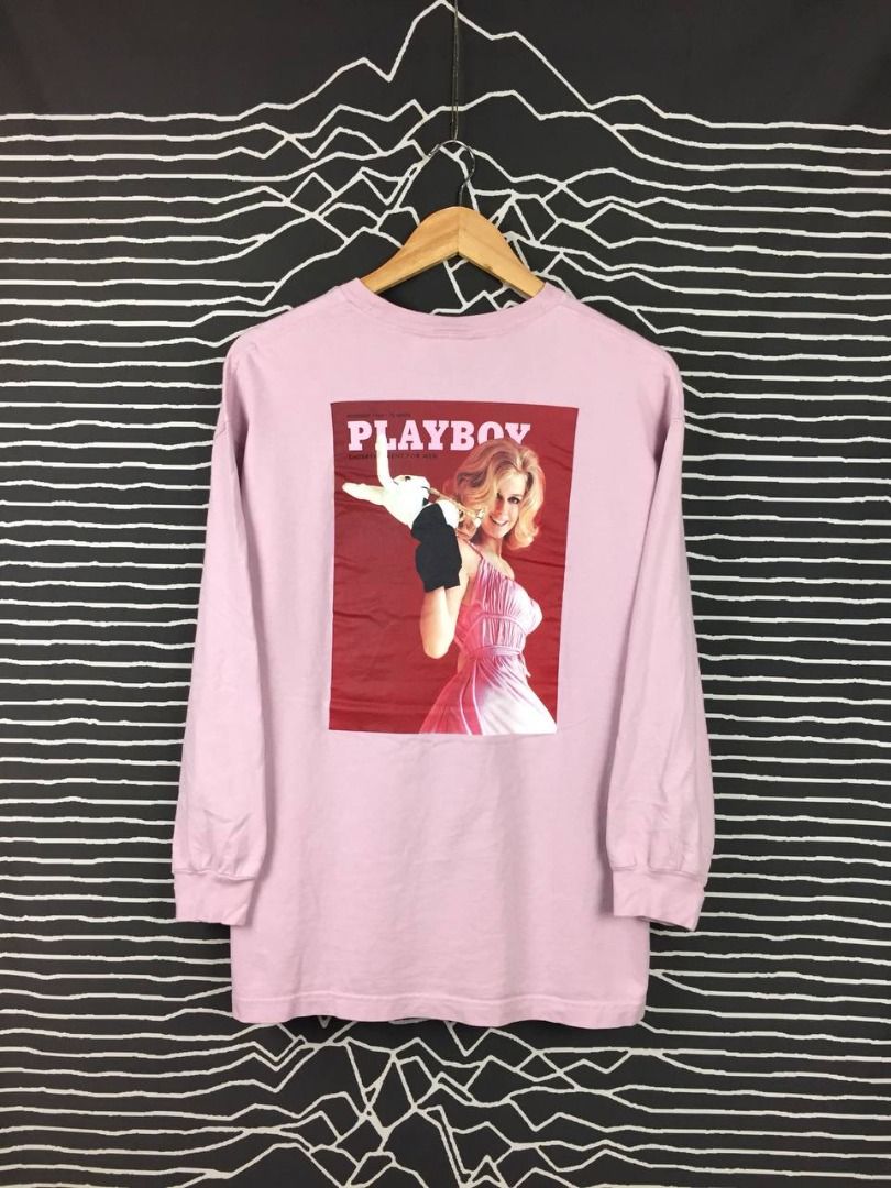 Men's long sleeve playboy shirt on sale