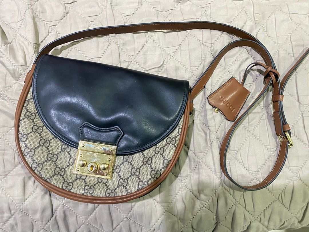 Gucci half moon crossbody on sale