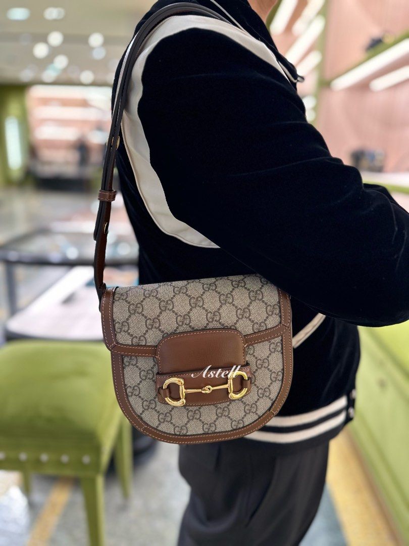GUCCI HORSEBIT 1955 MINI ROUNDED BAG