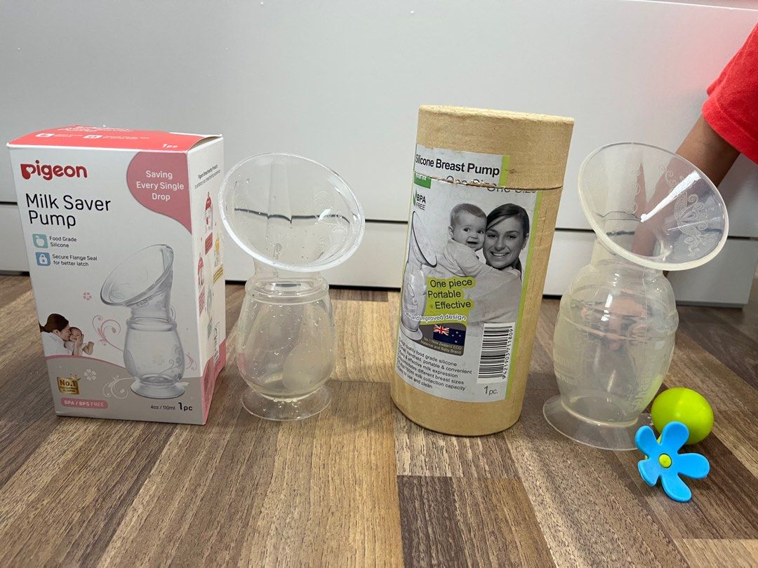 Haakaa silicone breastmilk collector / breastpump (take all) (free