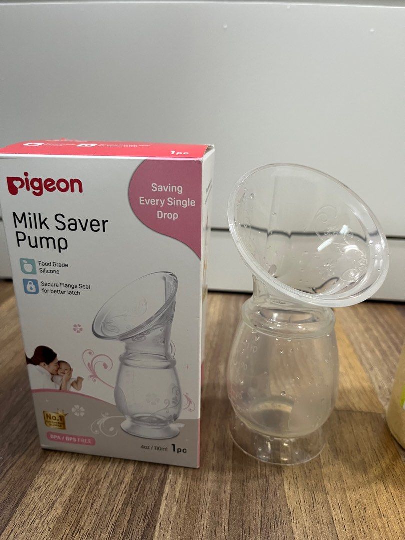 Haakaa silicone breastmilk collector / breastpump (take all) (free