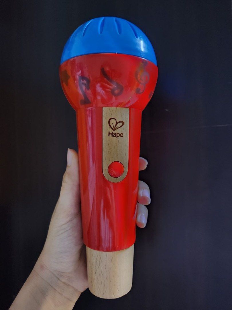 Hape microphone Hobbies Toys Toys Games on Carousell
