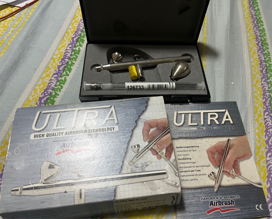 Harder and Steenbeck Ultra airbrush, Hobbies & Toys, Toys & Games on ...