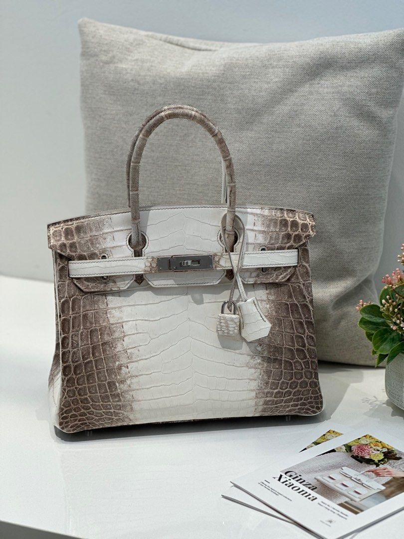 Hermes Birkin 30 in Himalaya Niloticus Croc with PHW Luxury Bags