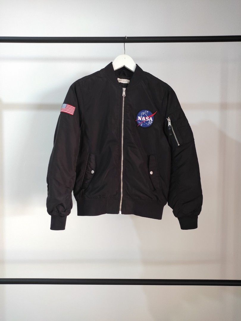 H&m best sale nasa bomber
