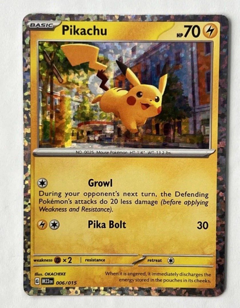 Holographic pikachu shop