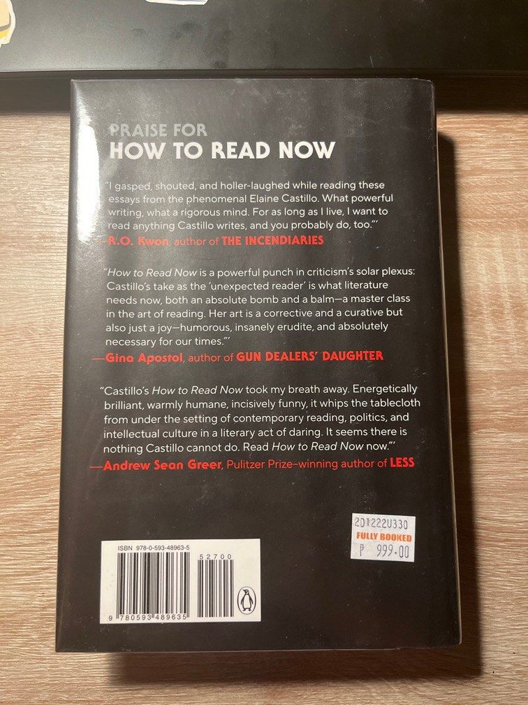 How To Read Now by Elaine Castillo (HB), Hobbies & Toys, Books