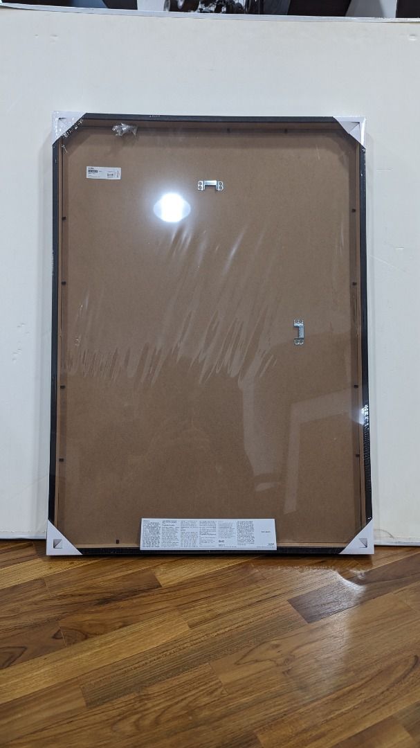 Used IKEA RIBBA Photo Frame (Black) 50x70cm, Furniture & Home Living, Home Decor, Frames
