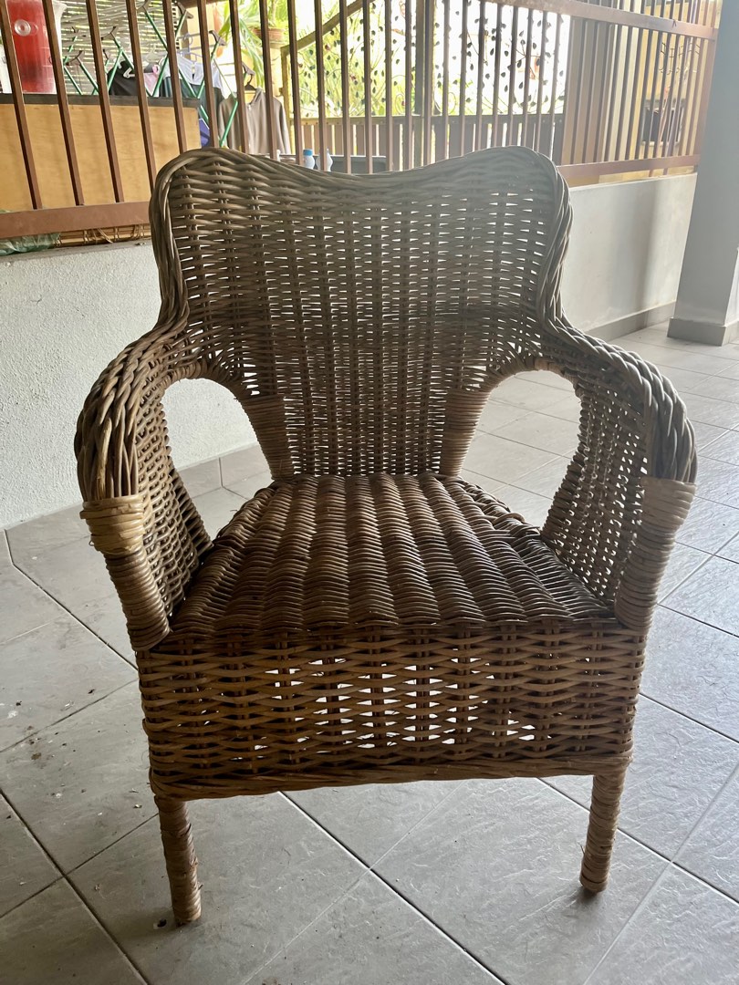 Ikea Armchair Byholma, Furniture & Home Living, Furniture, Chairs on