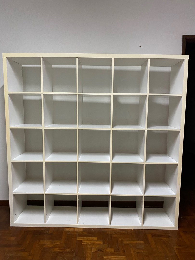 IKEA Kallax 5x 5 Shelving Unit Disassembled , Furniture & Home Living