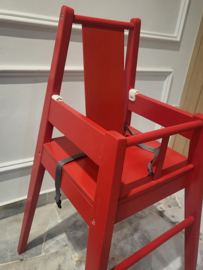 Ikea wooden baby high chair, Babies & Kids, Nursing & Feeding, Baby