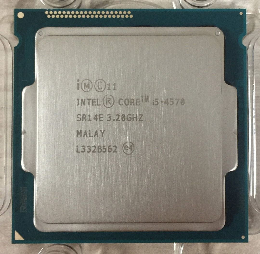 ⭐️【Intel i5-4570 6M 快取記憶體/最高 3.60 GHz 4核心】⭐ 品項乾淨/附散熱膏/保固3個月