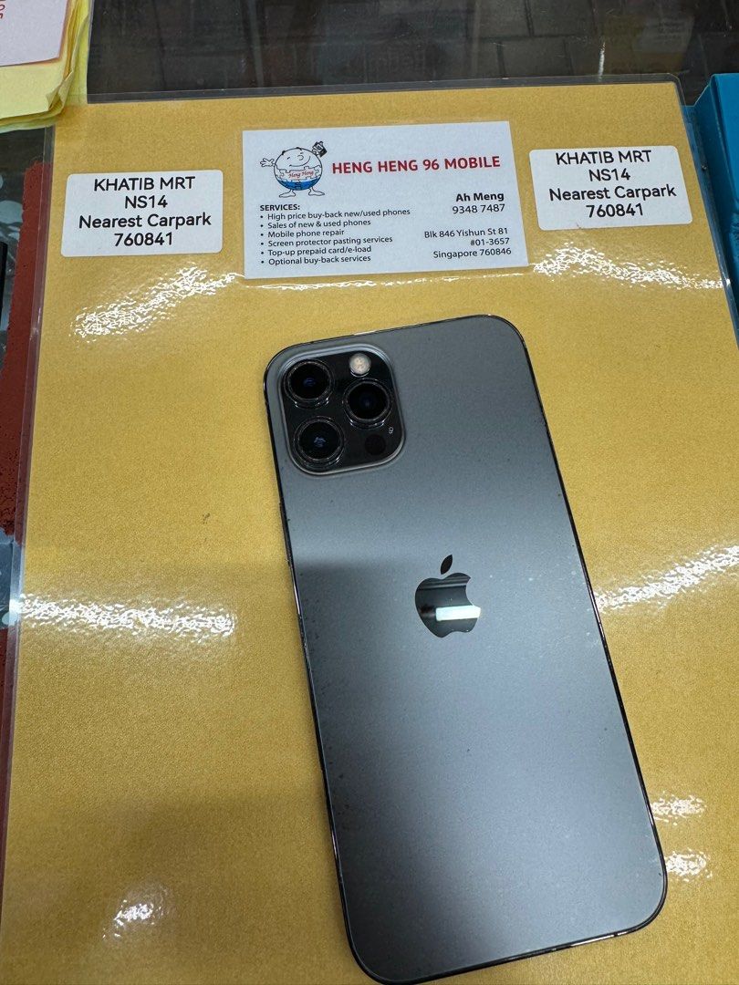 iPhone 12 Pro Max Graphite 256GB, Mobile Phones & Gadgets, Mobile