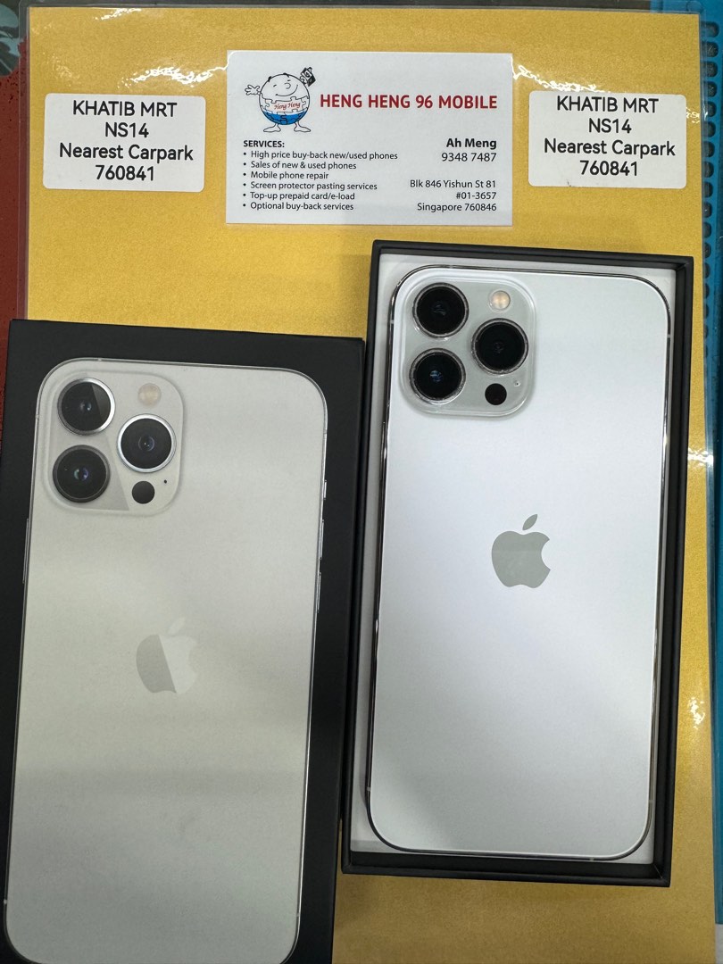 iPhone 13 Pro Max Silver 256GB, Mobile Phones & Gadgets, Mobile