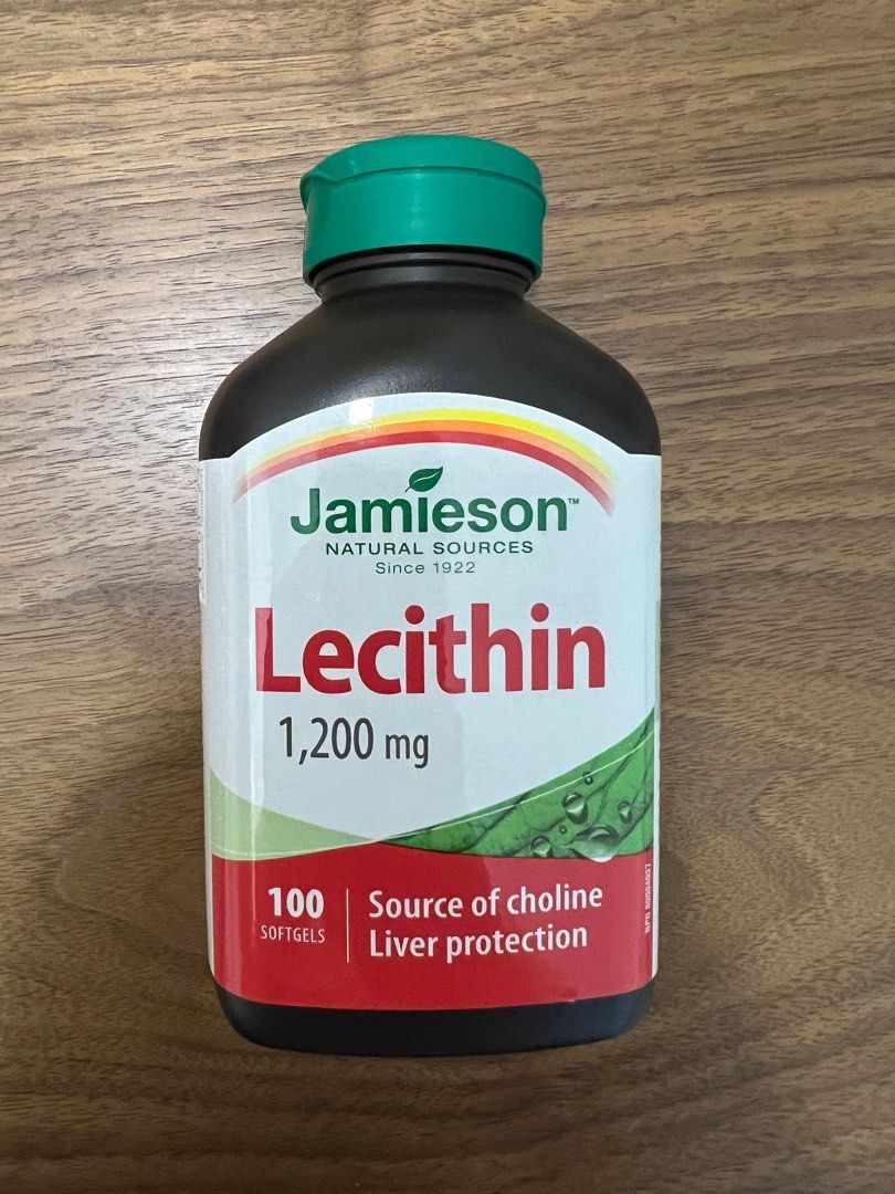 Jamieson Lecithin 卵磷脂 1200mg, 健康及營養食用品, 健康補充品, 健康補充品 維他命及補充品 Carousell