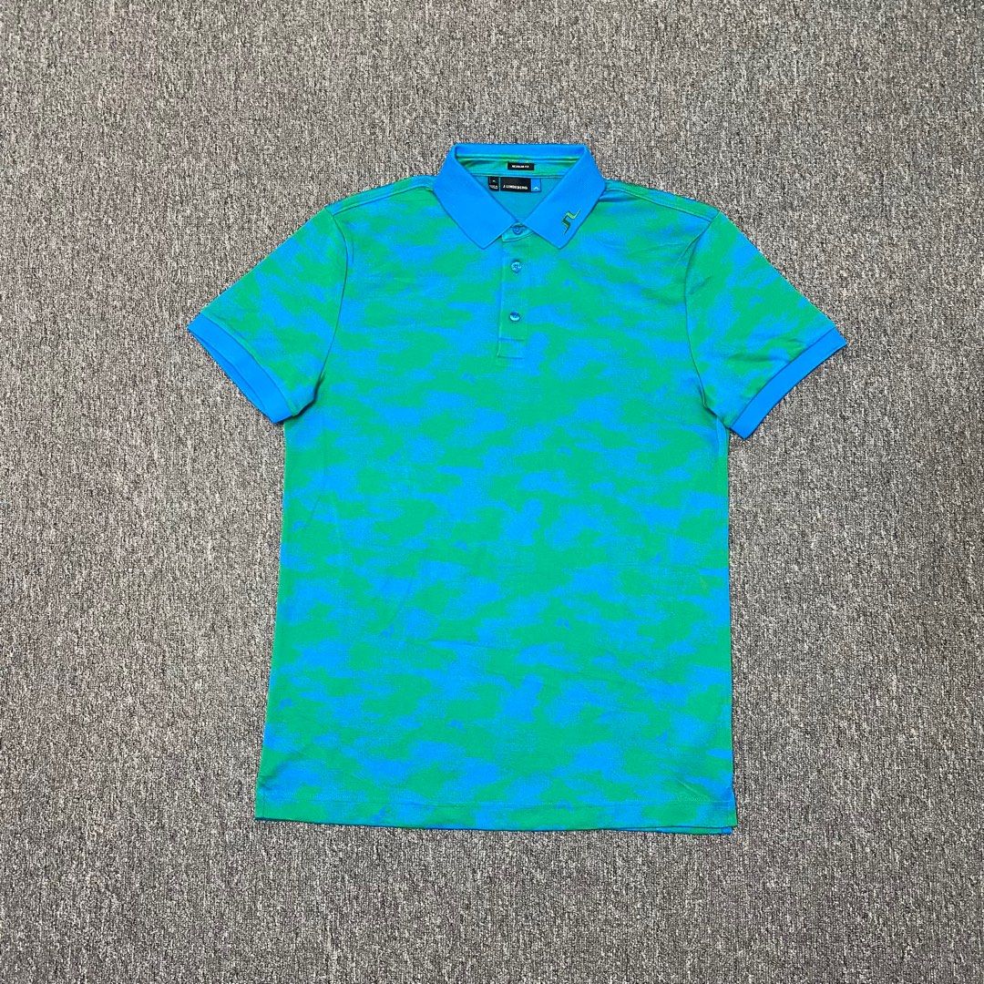 J.Lindeberg KV Jacquard Camo Polo Shirt