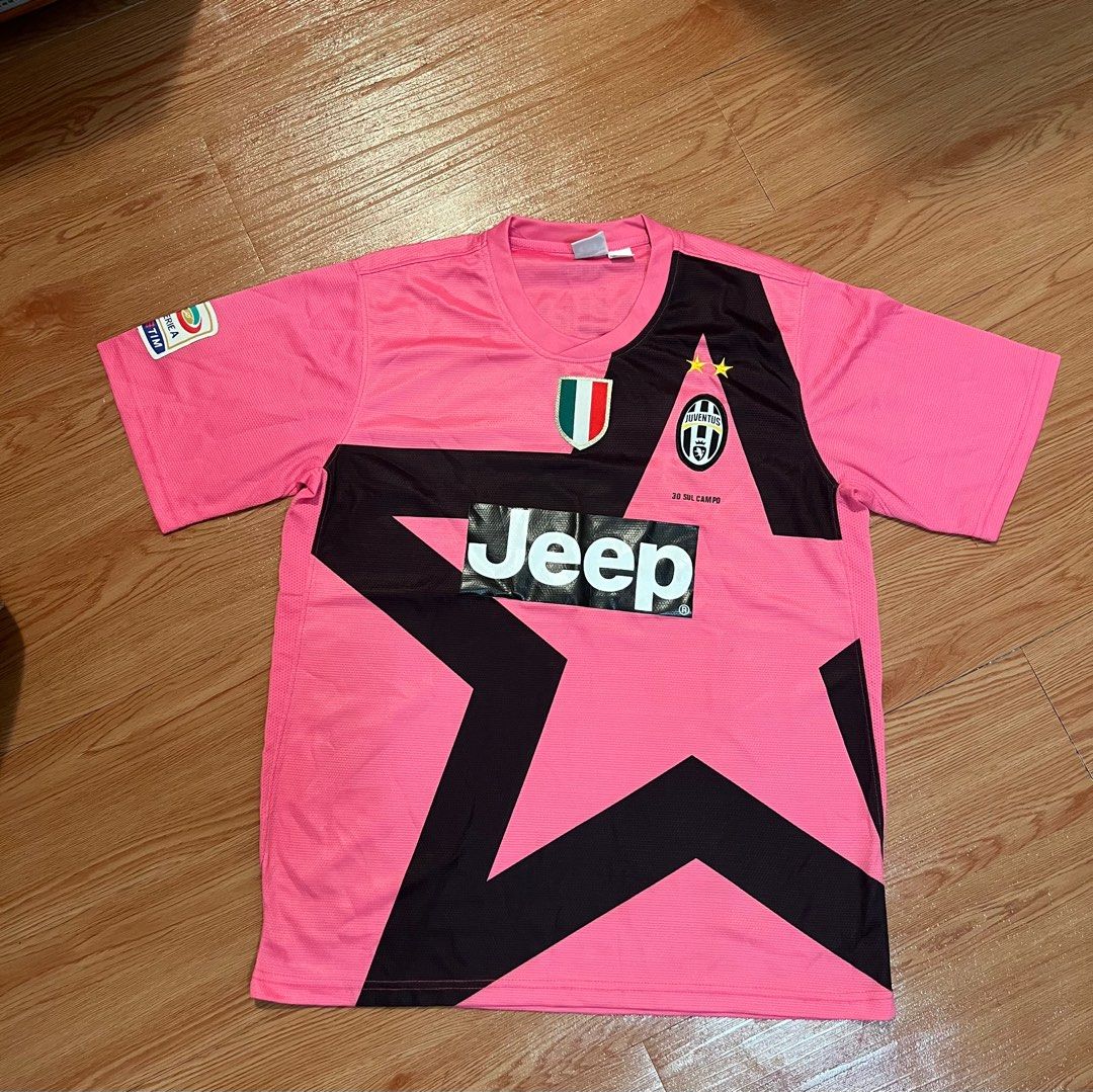 Pink clearance juventus shirt